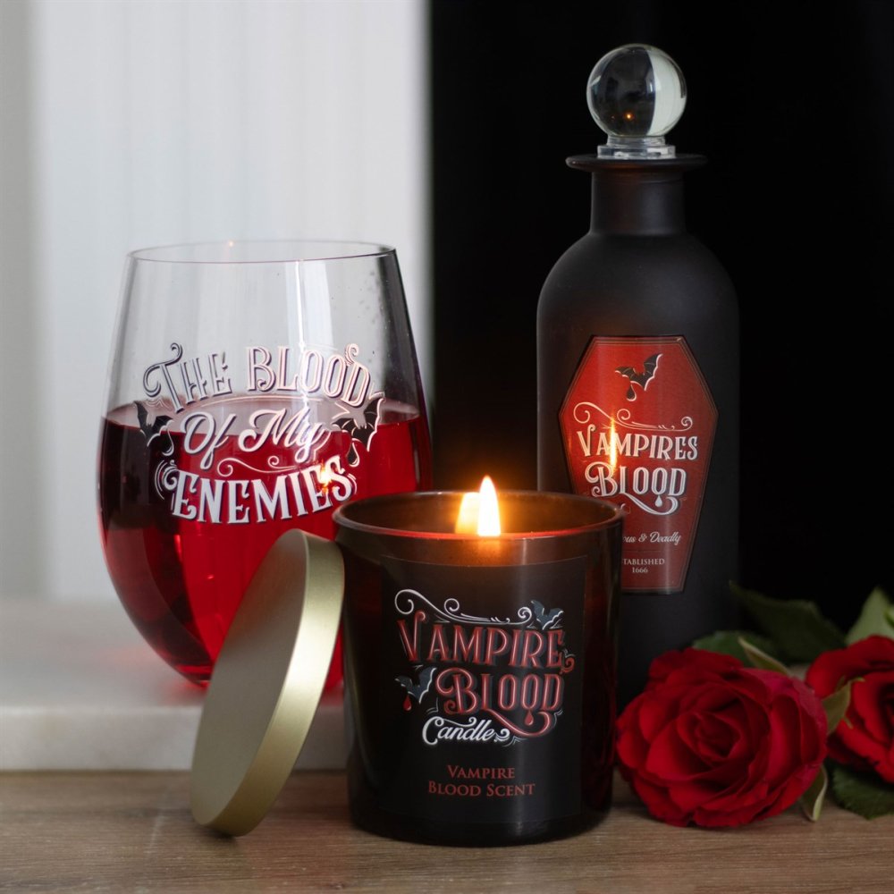 Something Different - Vampire Blood Decorative Glass Potion bottle - Black